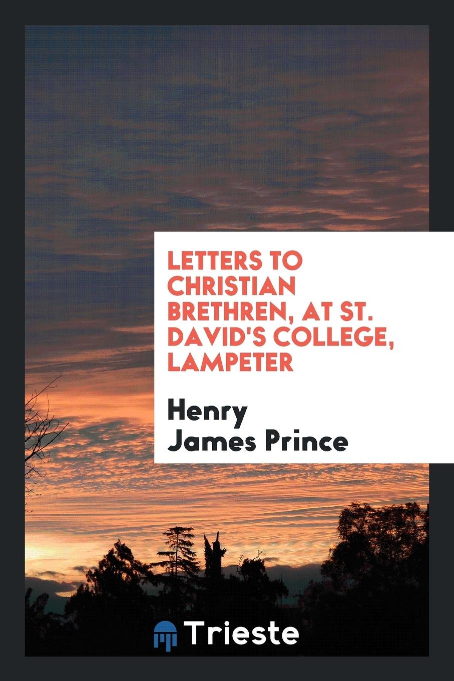 Letters Addressed by ... Henry James Prince to His Christian Brethren, at St ... Politics & History
