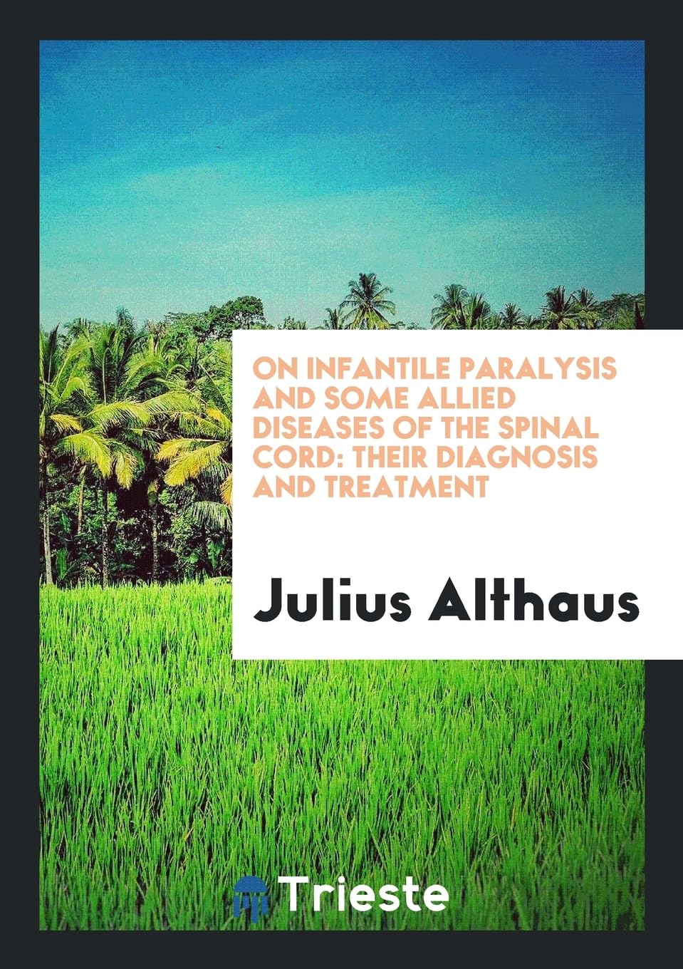 On Infantile Paralysis and Some Allied Diseases of the Spinal Cord: Their Diagnosis and Treatment Politics & History