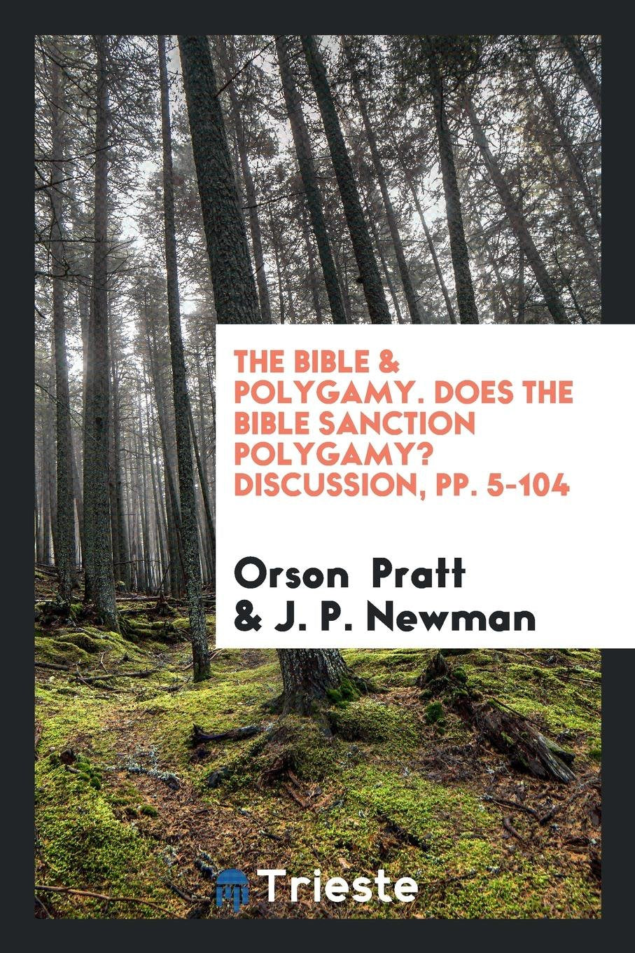 The Bible & Polygamy: Does the Bible Sanction Polygamy? Philosophy
