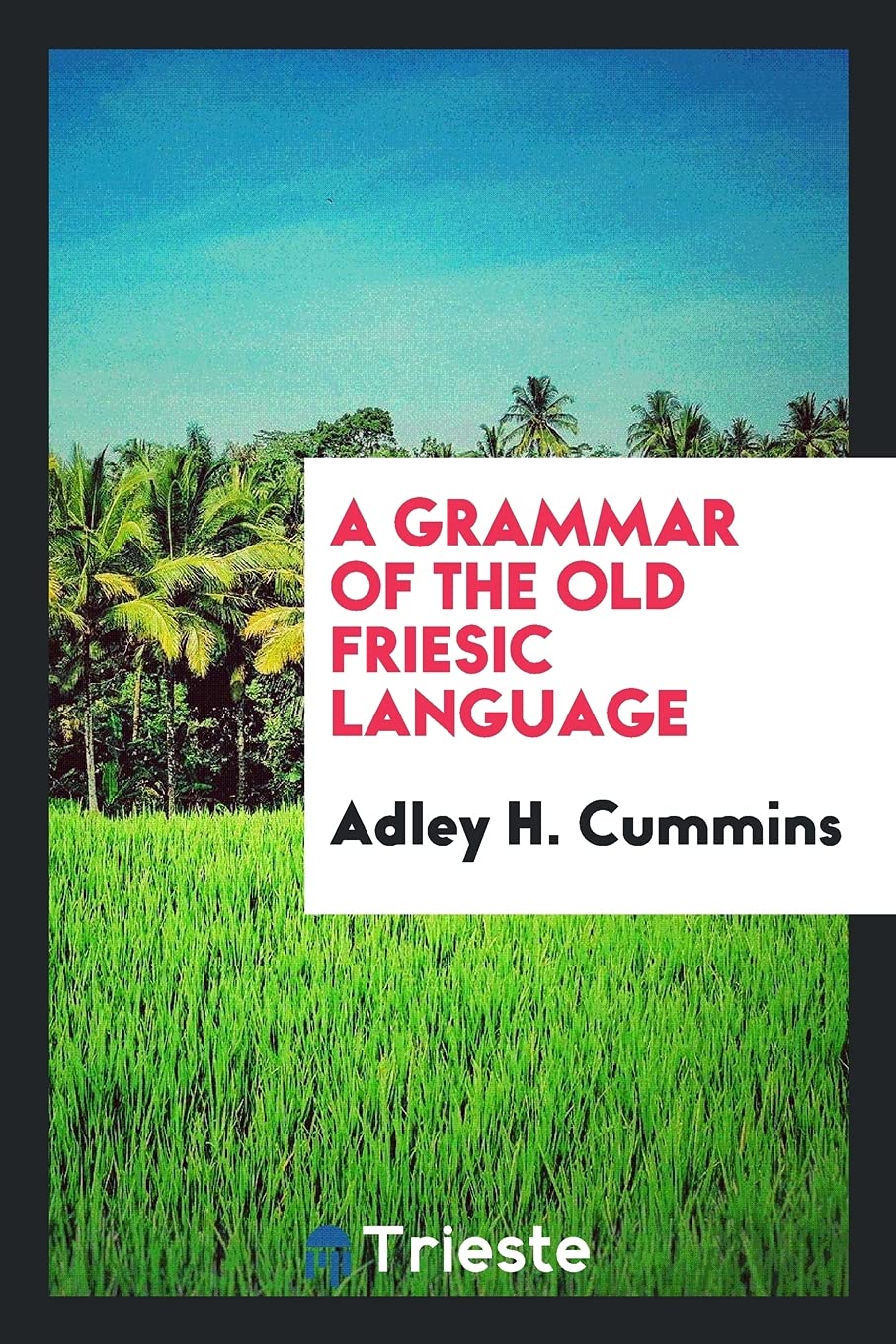 A Grammar of the Old Friesic Language Politics & History