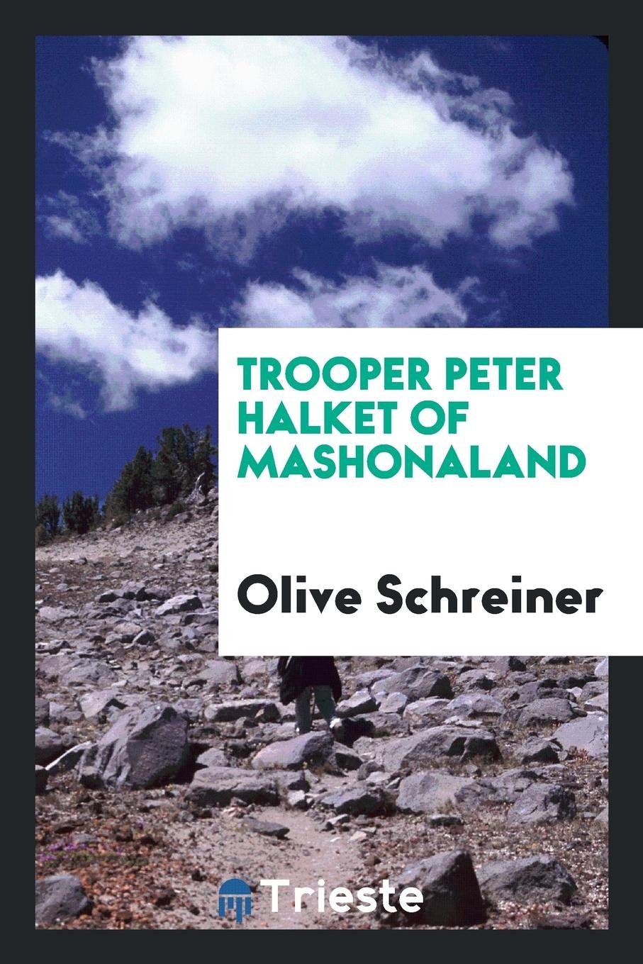 Trooper Peter Halket of Mashonaland Social Sciences