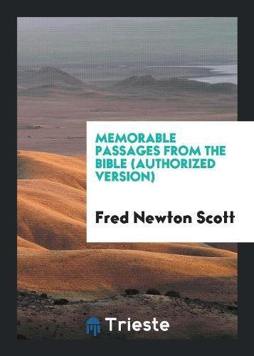 Product Image: Memorable Passages from the Bible (Authorized Version)