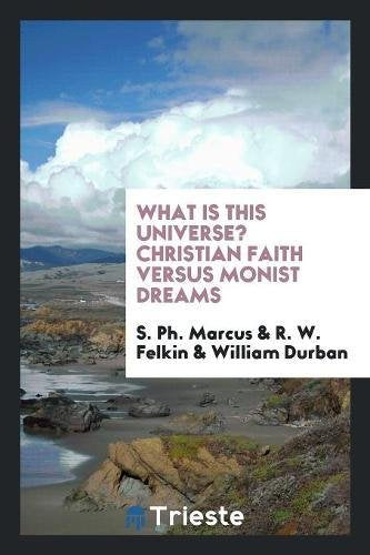 What Is This Universe? Christian Faith Versus Monist Dreams Contemporary literature