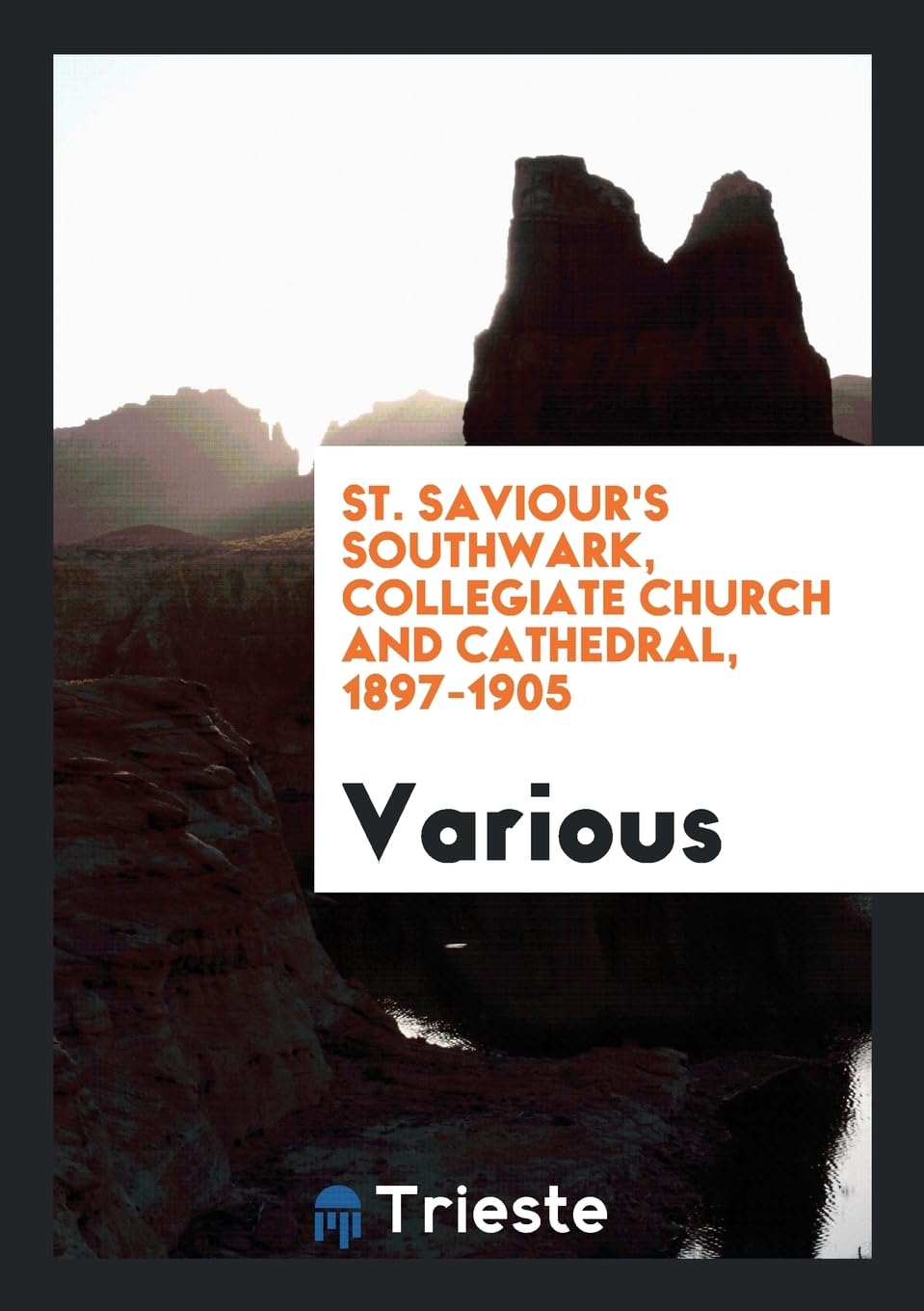St. Saviour's Southwark, Collegiate Church and Cathedral, 1897-1905 Social Sciences
