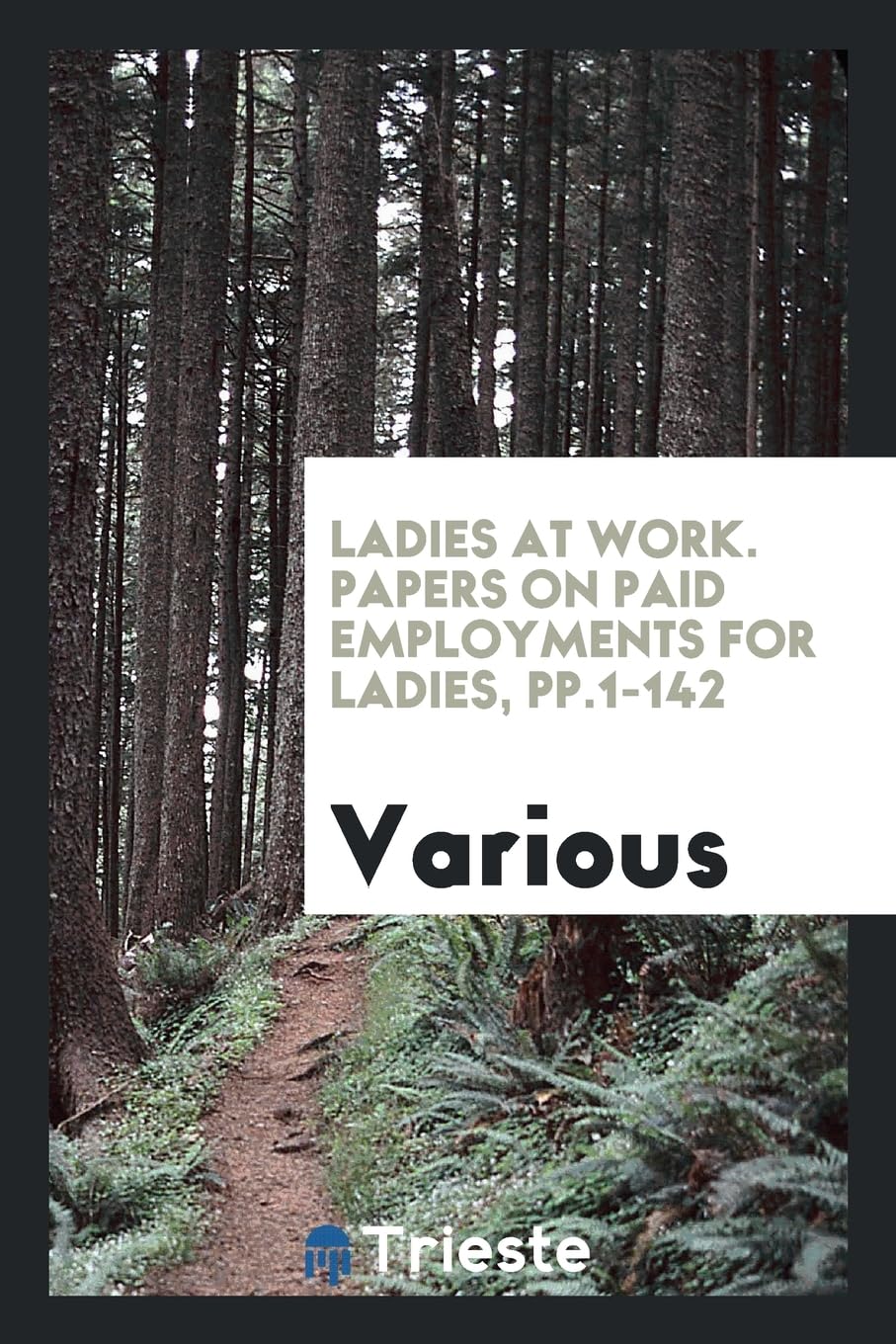 Ladies at Work. Papers on Paid Employments for Ladies, Pp.1-142 Books