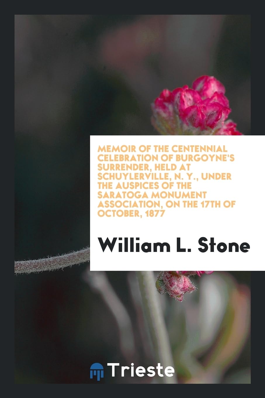 Memoir of the Centennial Celebration of Burgoyne's Surrender, Held at Schuylerville, N. Y., Under the Auspices of the Saratoga Monument Association, o Politics & History