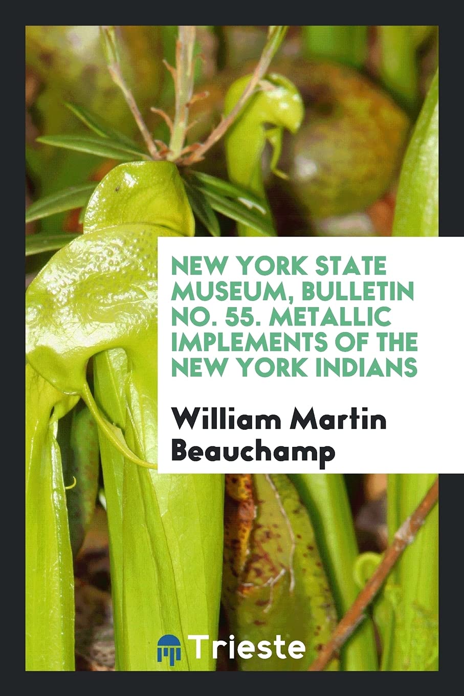 New York State Museum, Bulletin No. 55. Metallic Implements of the New York Indians Social Sciences