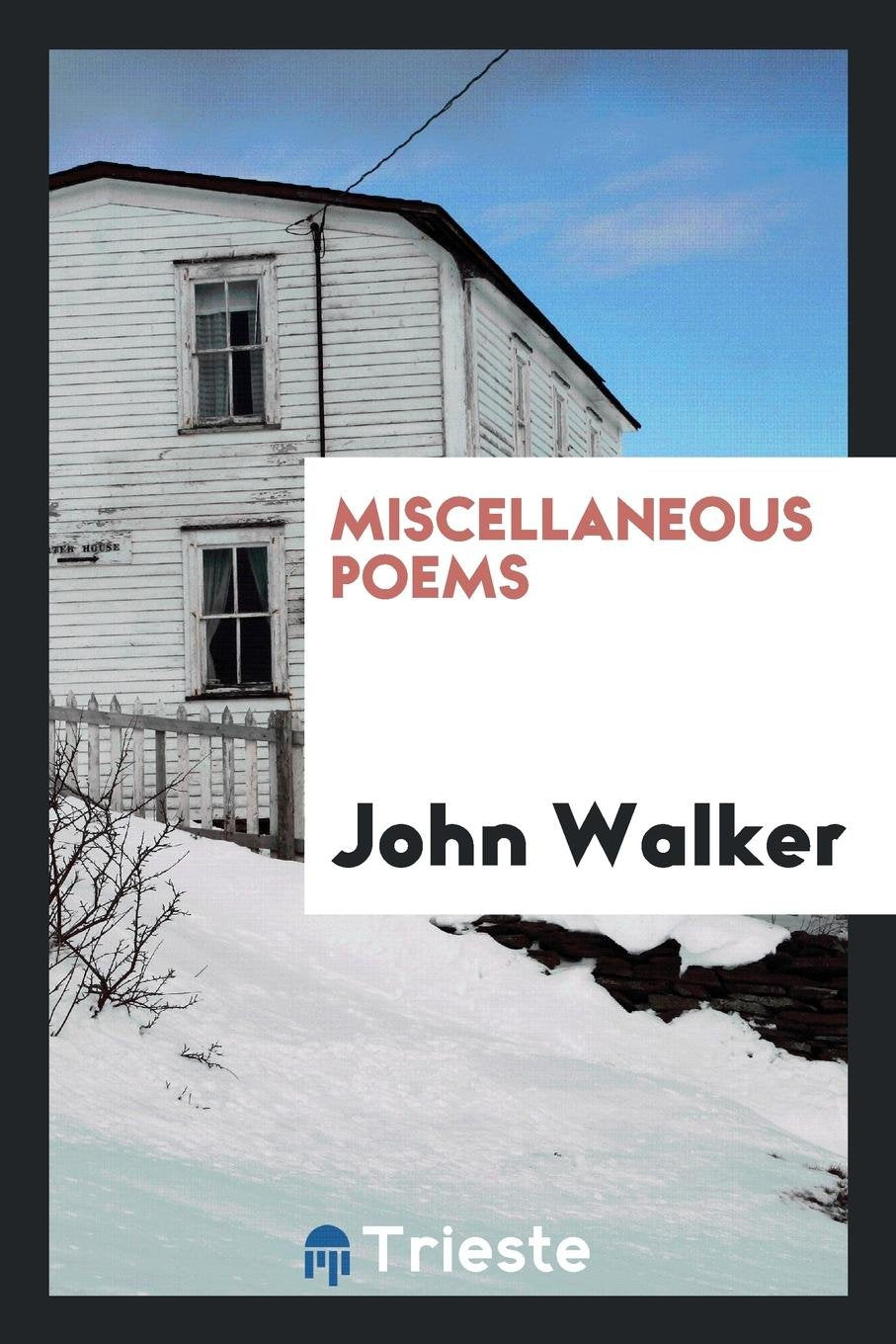 Miscellaneous Poems Social Sciences