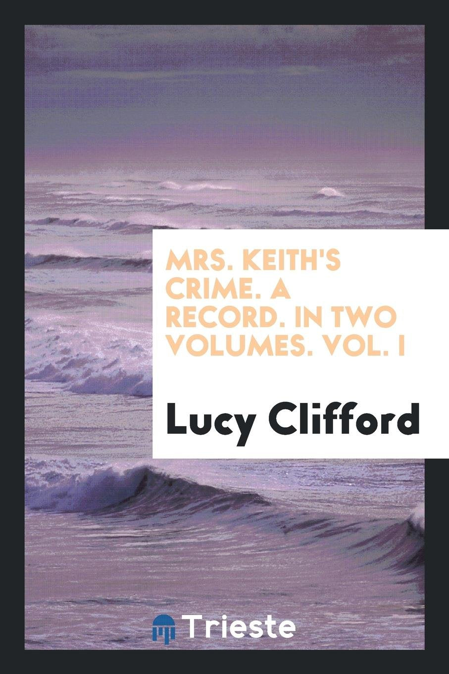 Product Image: Mrs. Keith's Crime .