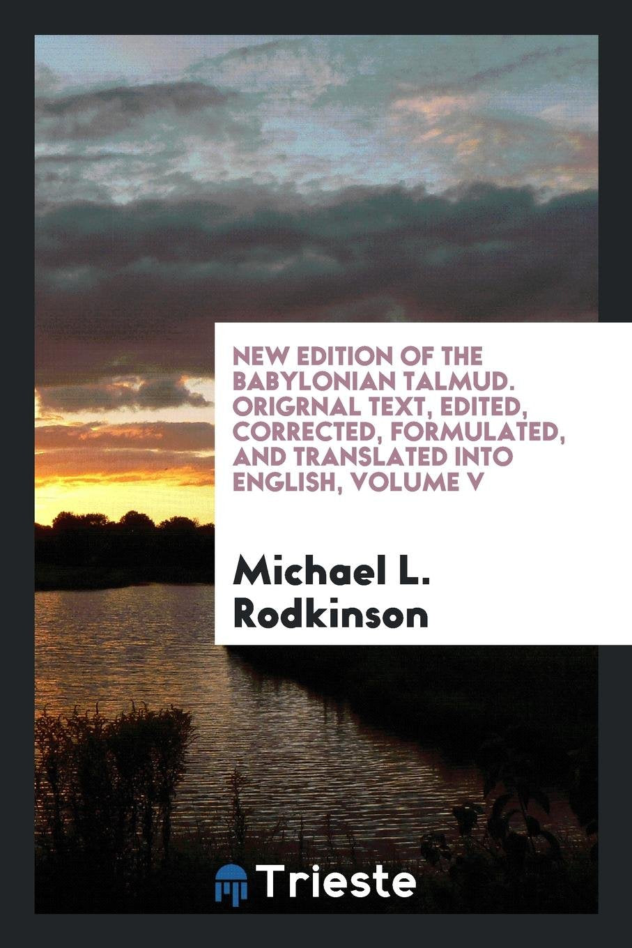 New Edition of the Babylonian Talmud International