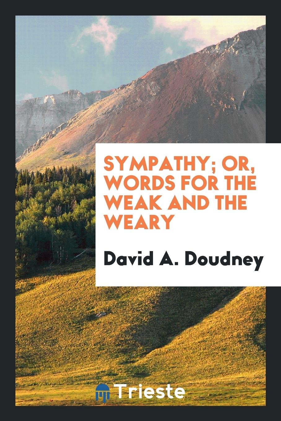 Sympathy; Or, Words for the Weak and the Weary: Or Words for the Weak and Weary Books