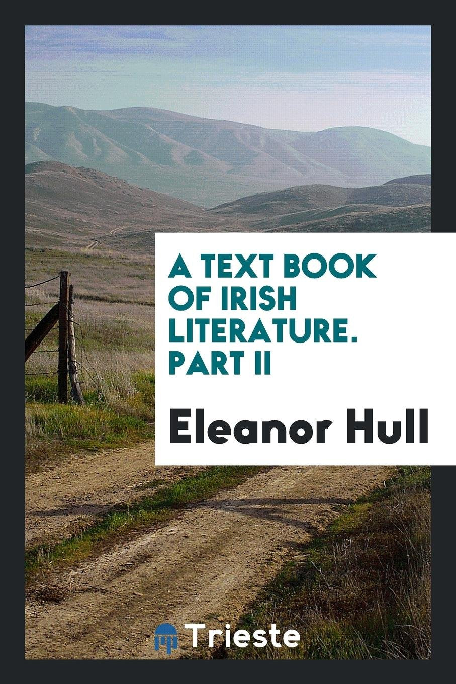 A Text Book of Irish Literature Social Sciences