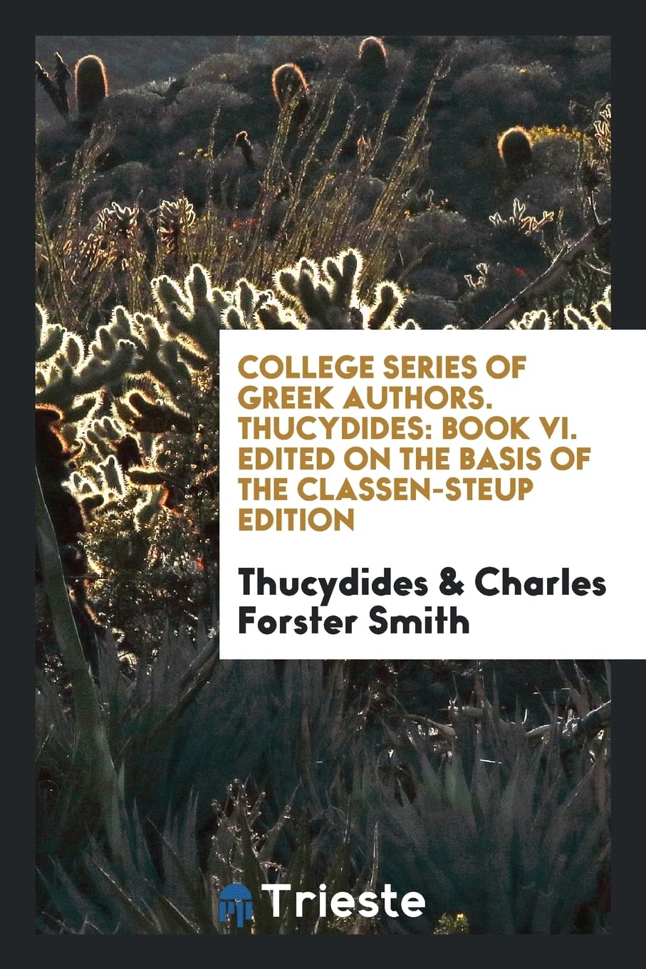 College Series of Greek Authors. Thucydides: Book VI. Edited on the Basis of the Classen-Steup Edition Social Sciences