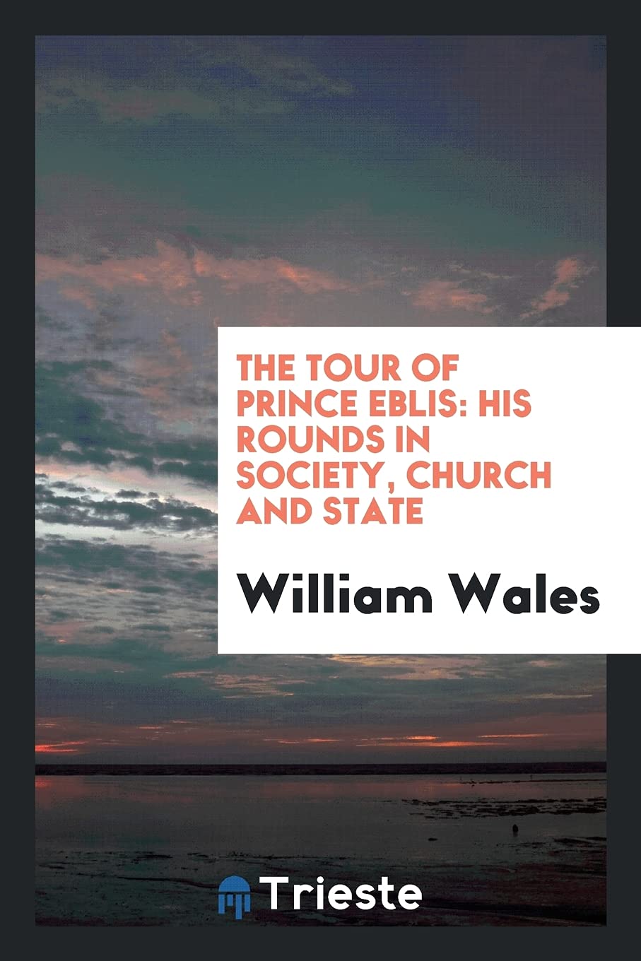 The Tour of Prince Eblis: His Rounds in Society, Church and State Books