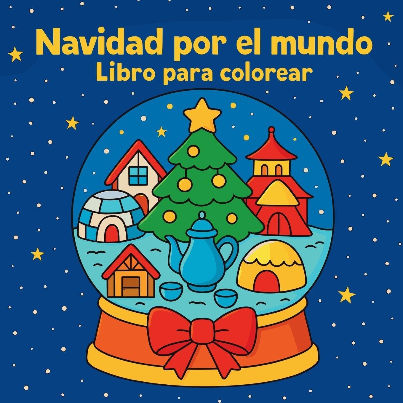 Navidad por el mundo - Libro para colorear Tiptoi & Games