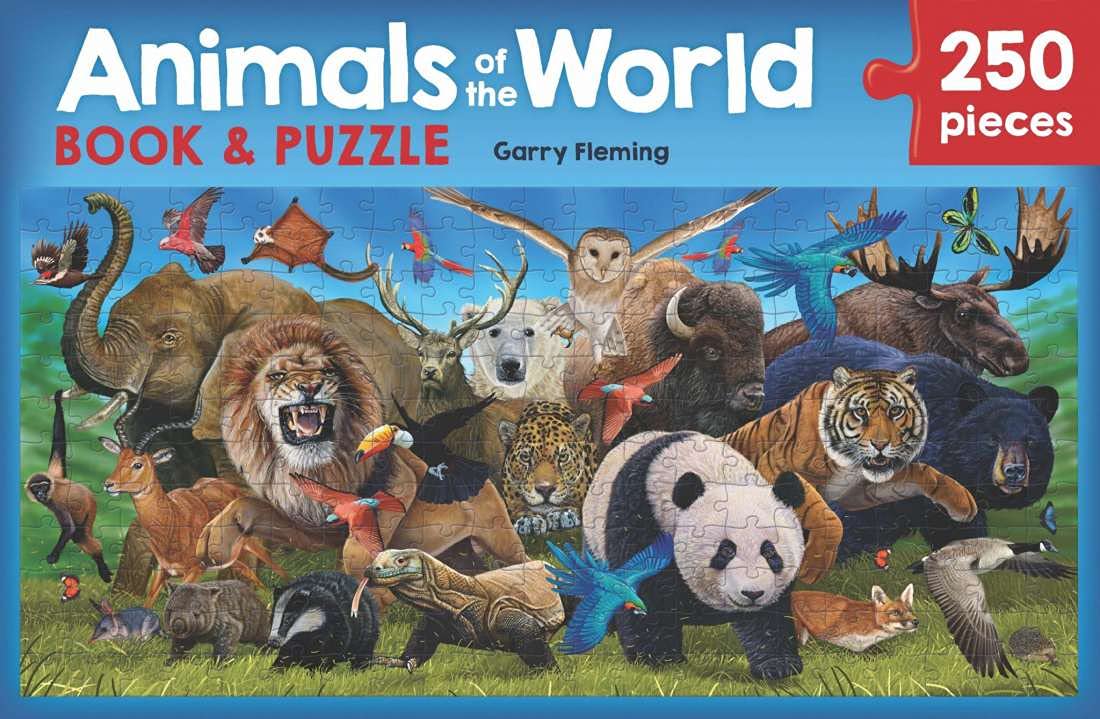Book Puzzle Animals of the World Tiptoi & Games