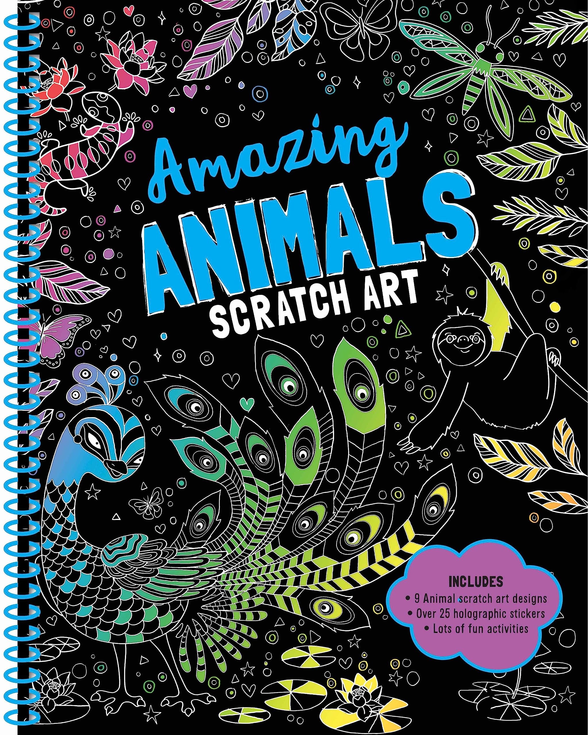 Scratch Art - Amazing Animals Tiptoi & Games