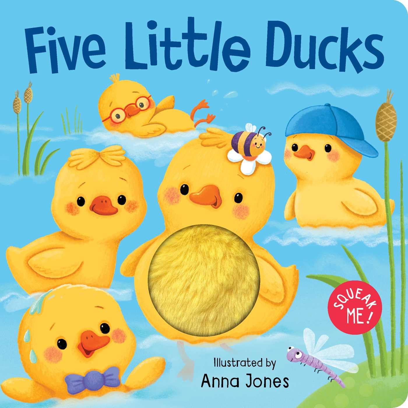 Five Little Ducks: Squeaky Plush Board Book (Squeak Me!) Parents & Children