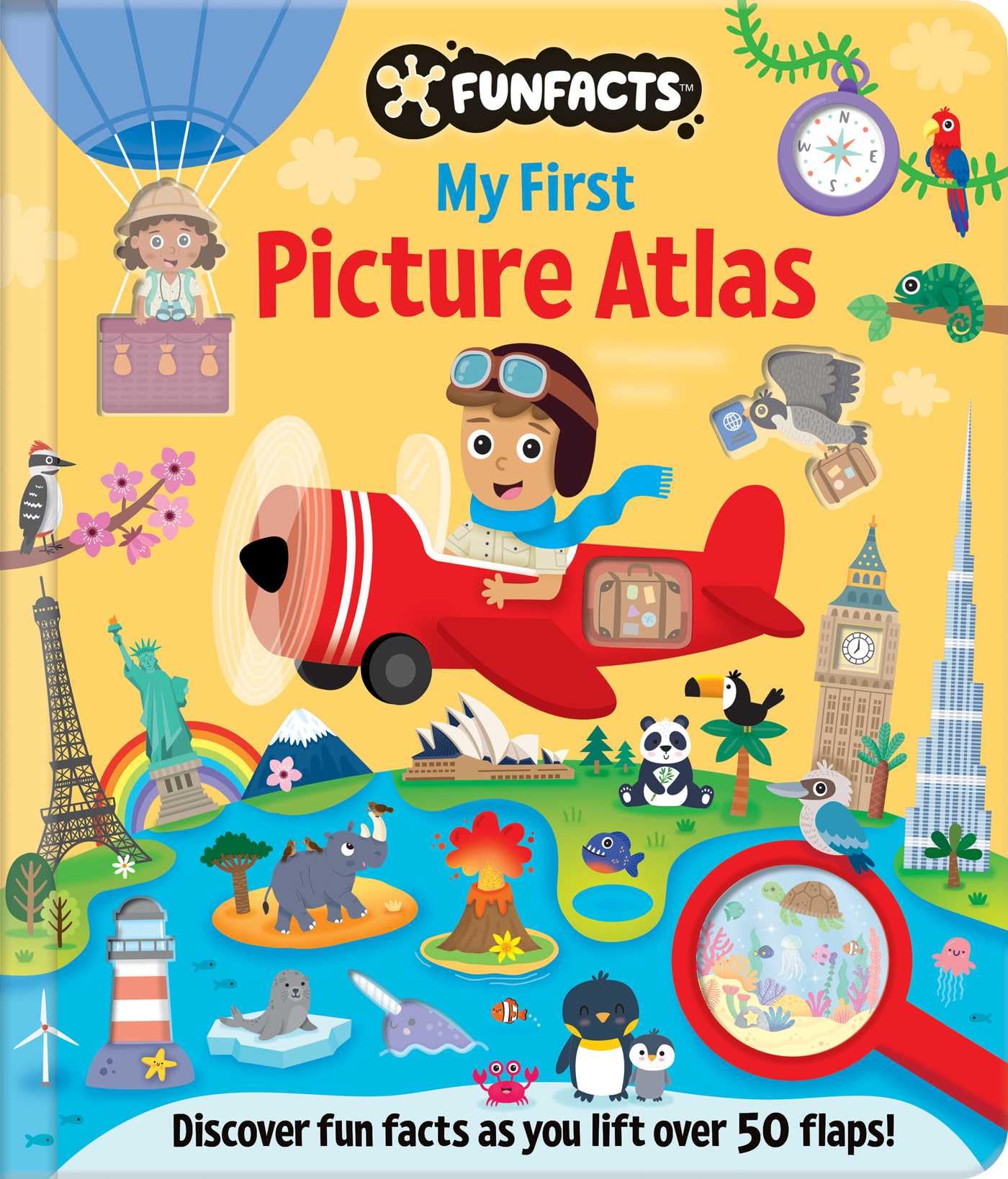 My First Picture Atlas: Discover Fun Facts as You Lift over 50 Flaps Non-fiction