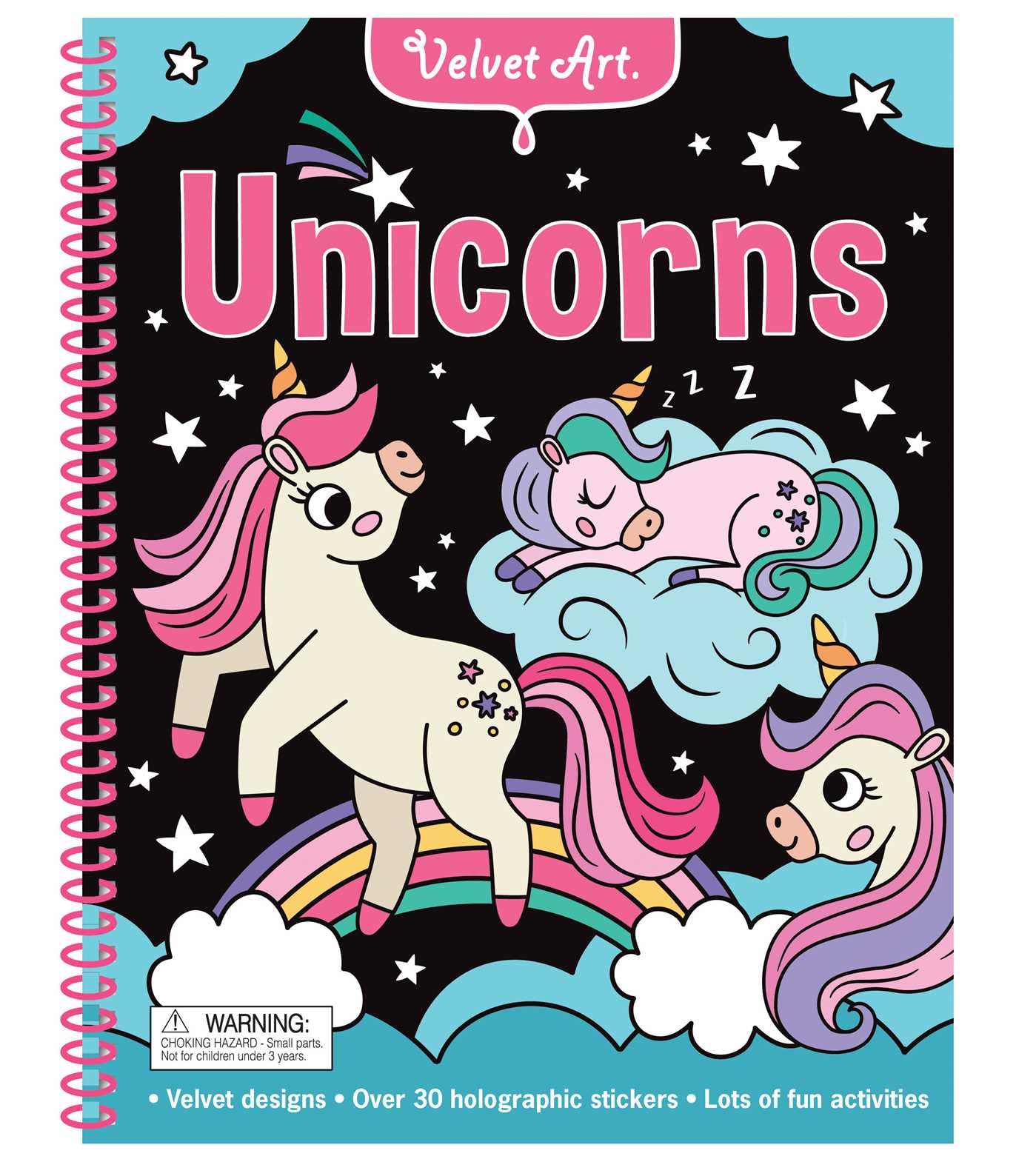 Velvet Art: Unicorns: Activity Book with Velvet Coloring Pages and Holographic Stickers Business, Finance & Career