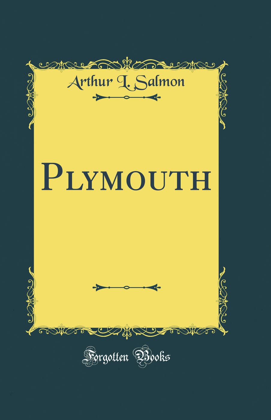 Plymouth (Classic Reprint) Film, Art & Culture