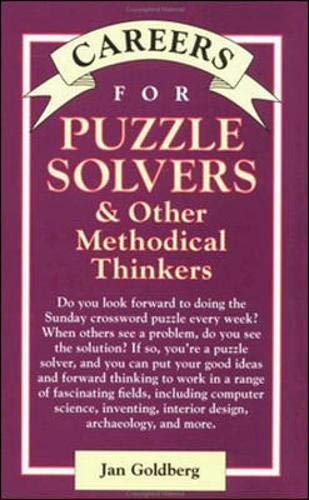 Careers for Puzzle Solvers & Other Methodical Thinkers (Vgm Careers for You Series) Business, Finance & Career