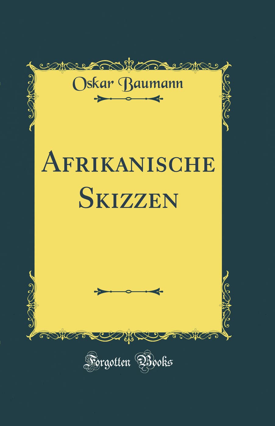 Afrikanische Skizzen (Classic Reprint) Film, Art & Culture