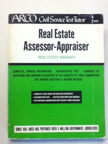 Real Estate Assessor-Appraiser Manager for Federal, State and Municipal Jurisdictions Business, Finance & Career