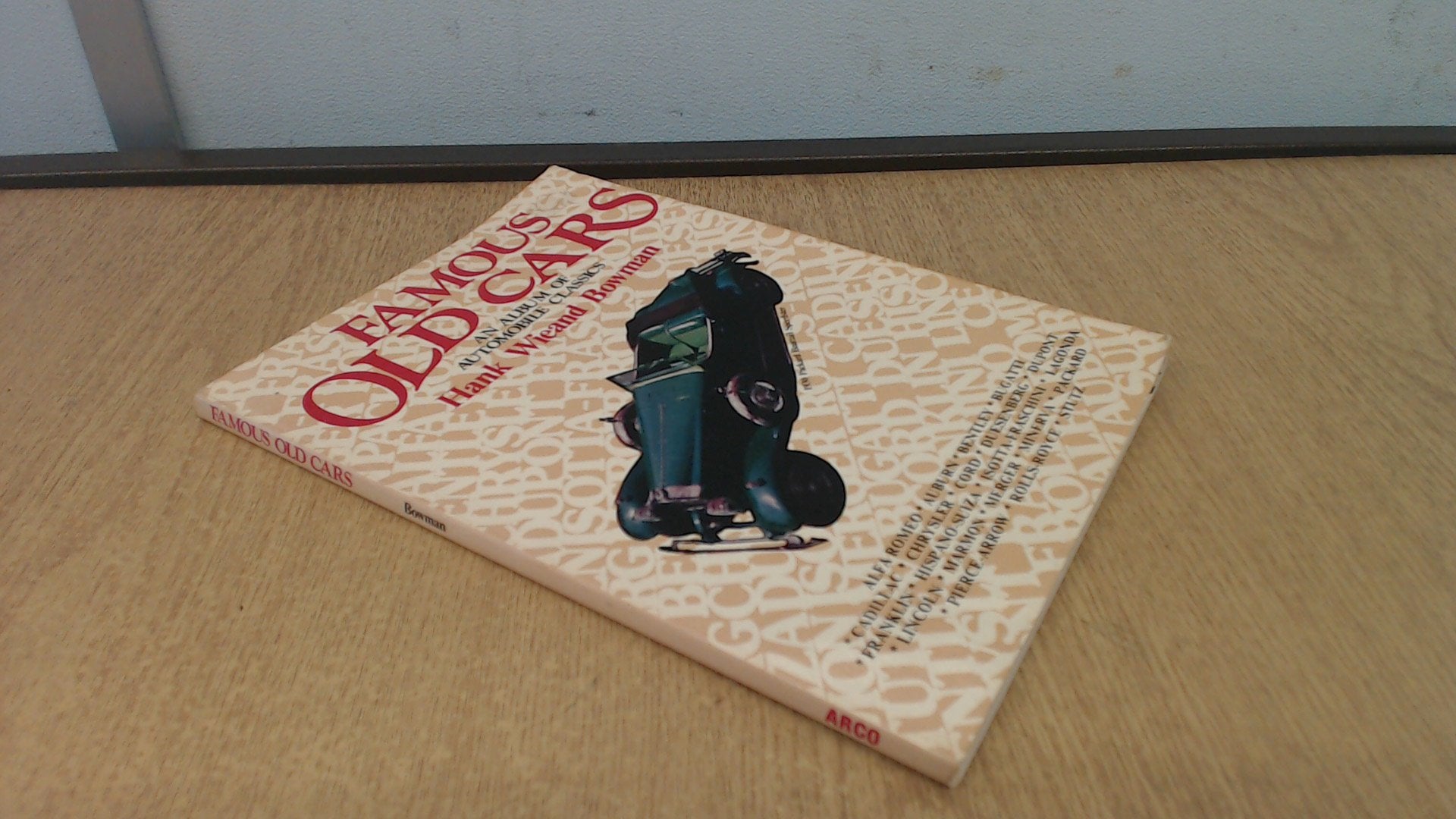 Famous Old Cars Books