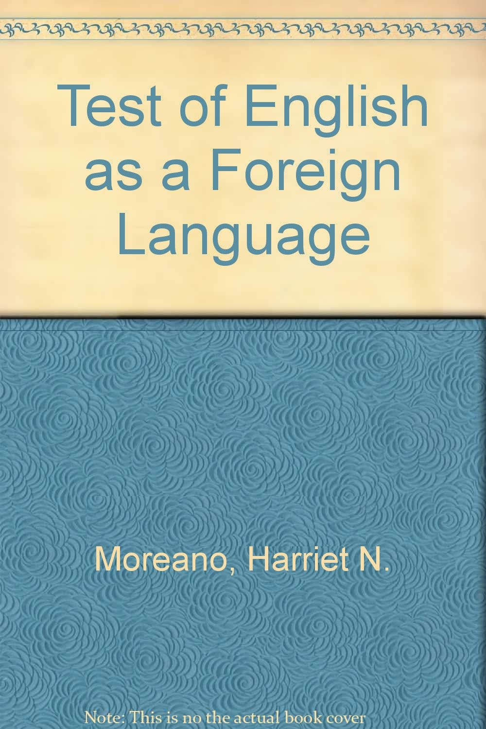Test of English as a Foreign Language book