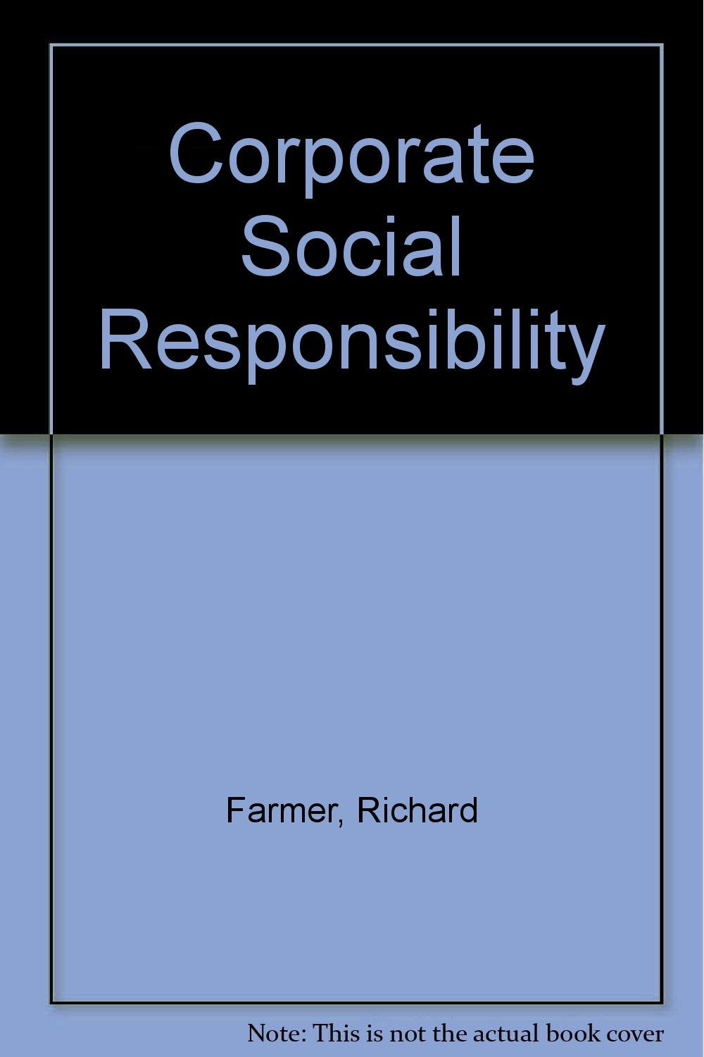 Product Image: Corporate Social Responsibility