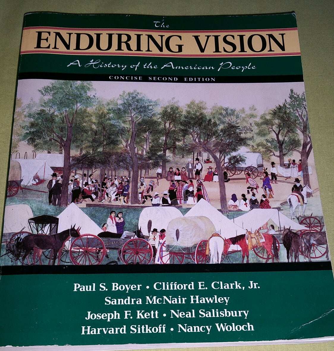Enduring Vision: A History of the American People, Concise Edition Politics & History