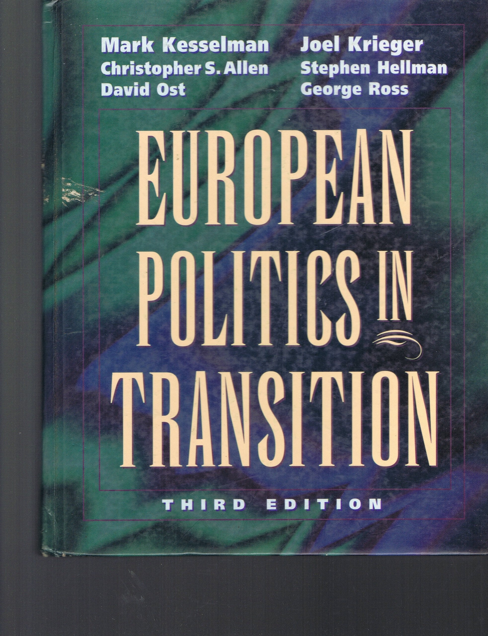 European Politics in Transition Politics & History