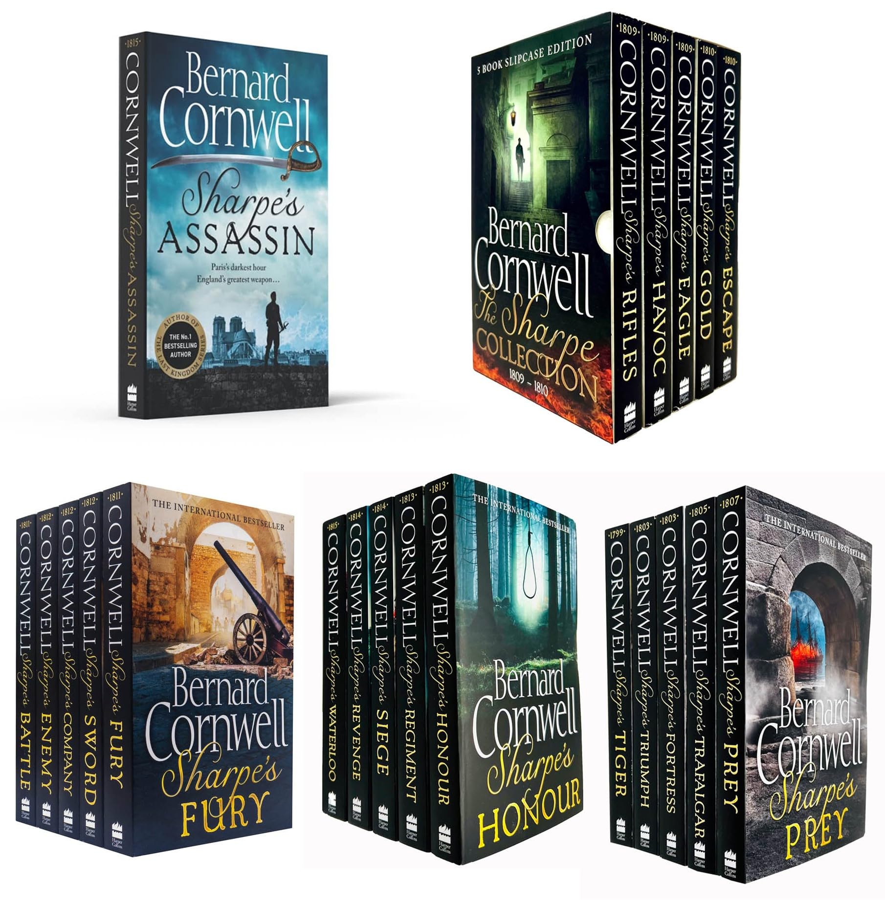 Sharpe Series 21 Books Collection Set (Books 1- 21) Children's books