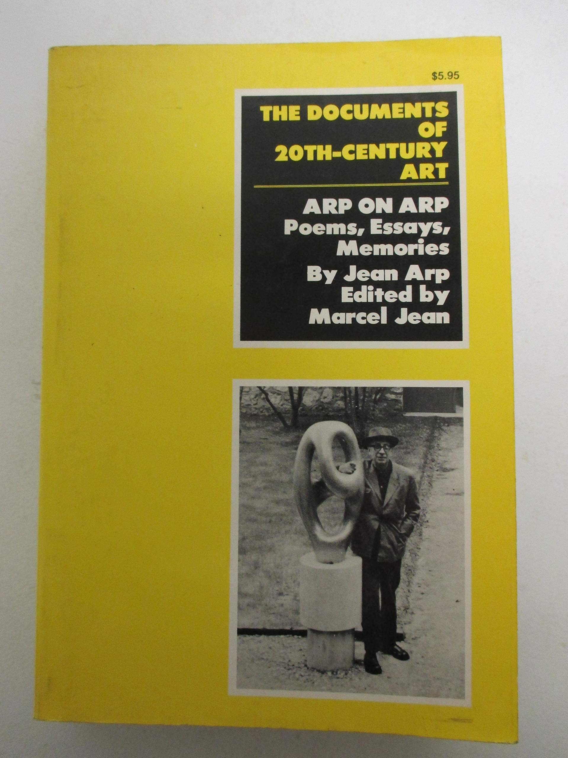 Arp on Arp: Poems, Essays, Memories book