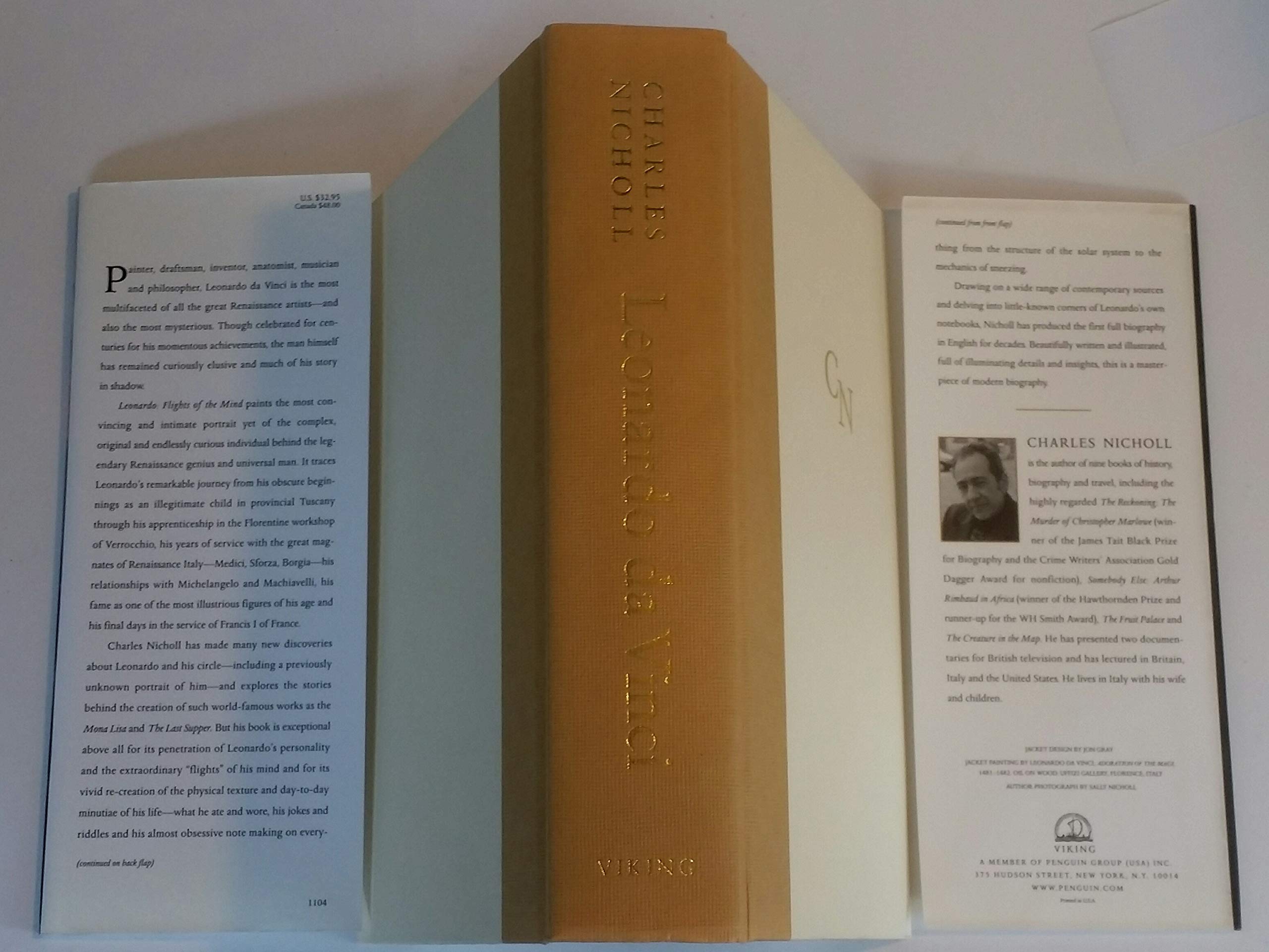 Leonardo da Vinci: Flights Of The Mind Art & Literature