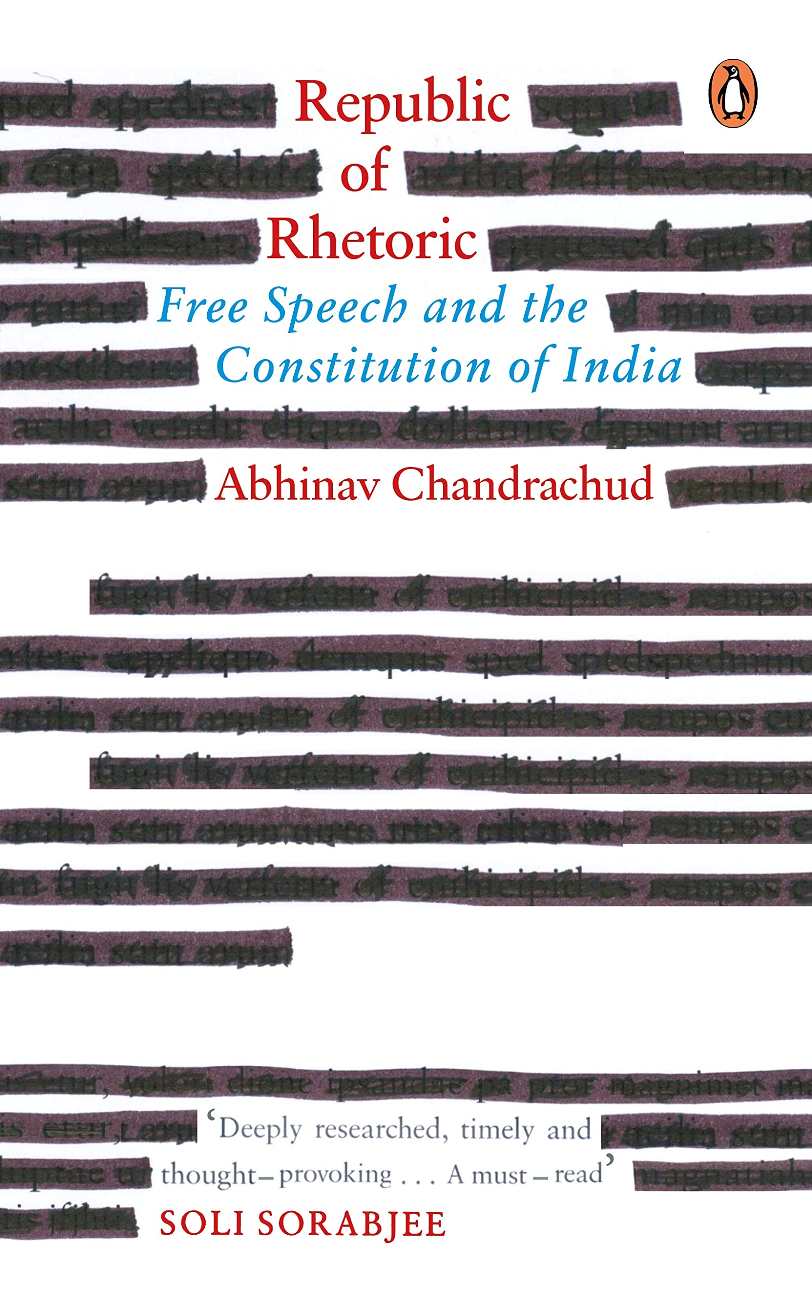 Republic of Rhetoric:: Free Speech and the Constitution of India Books