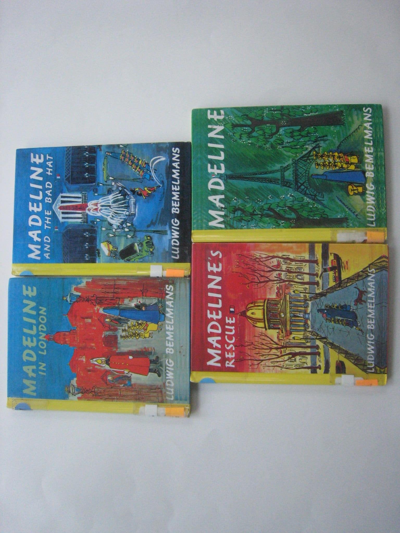 Madeline's Book Collection (Madeline; Madeline's Rescue; Madeline and the Bad Hat; Madeline in London) Books