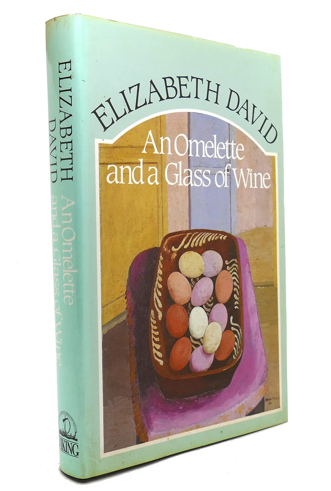 An Omelette And a Glass of Wine Cooking & Enjoying