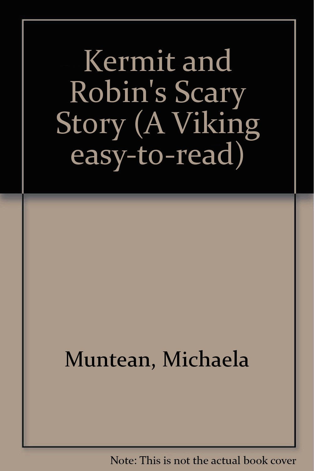 Kermit And Robin's Scary Story (Viking Easy-To-Read, Level 2) Novels & Short Stories