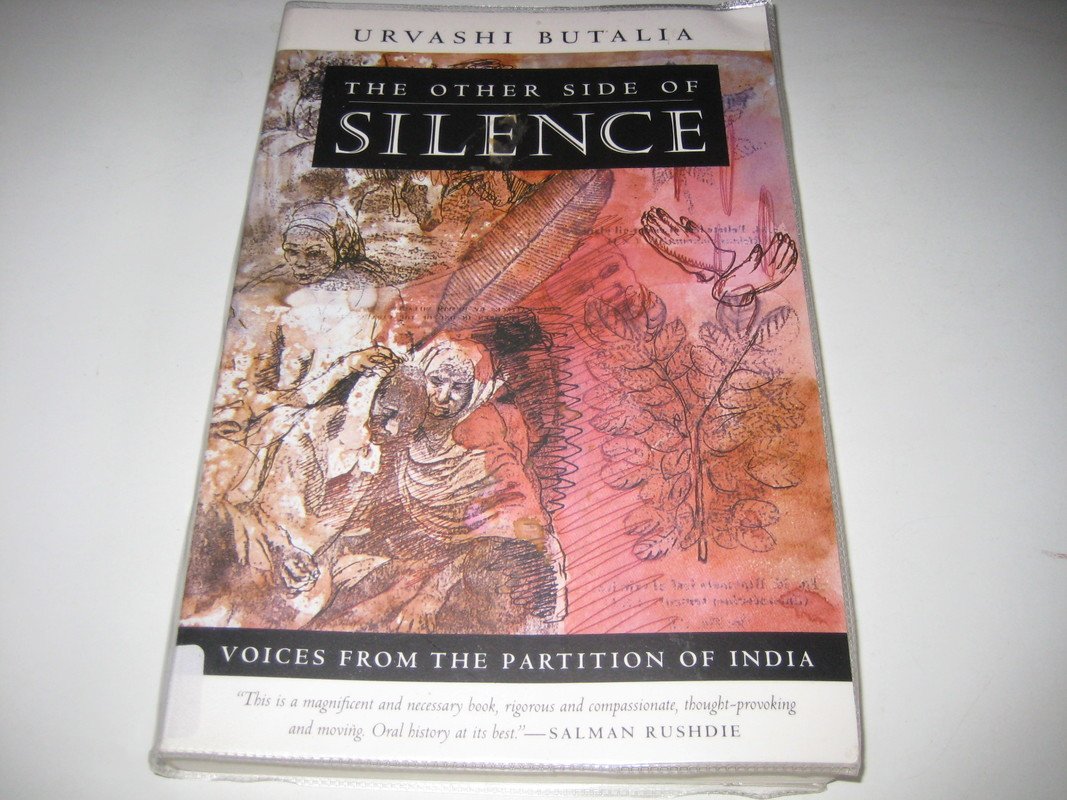 The Other Side of Silence: Voices of Partition Social Sciences