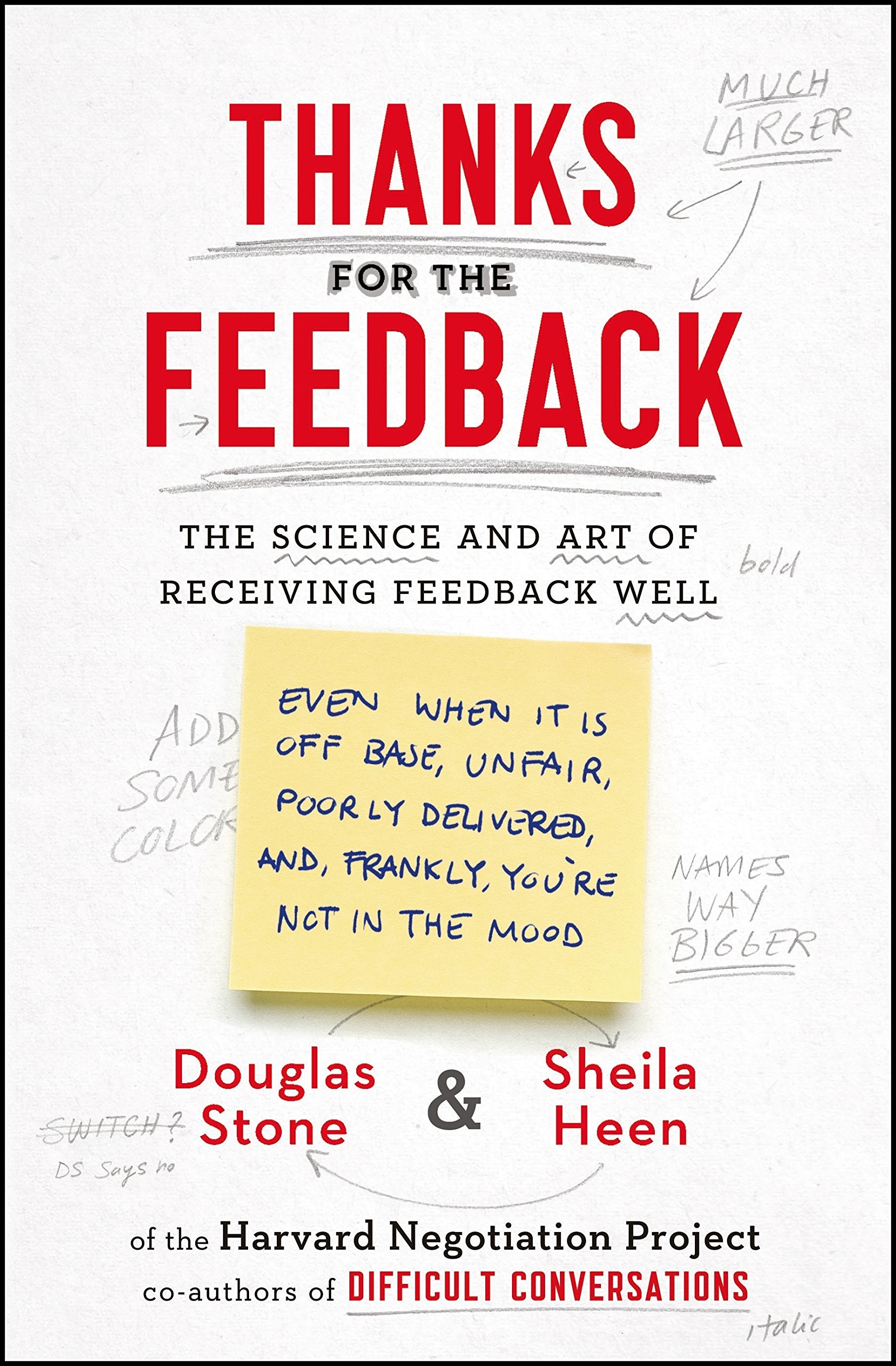 Thanks for the Feedback Business, Finance & Career Books