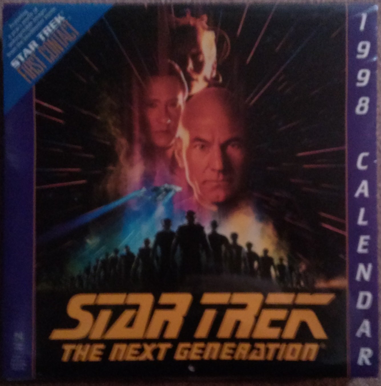 Cal 98 Star Trek the Next Generation (Star Trek 1998 Wall Calendars) Books