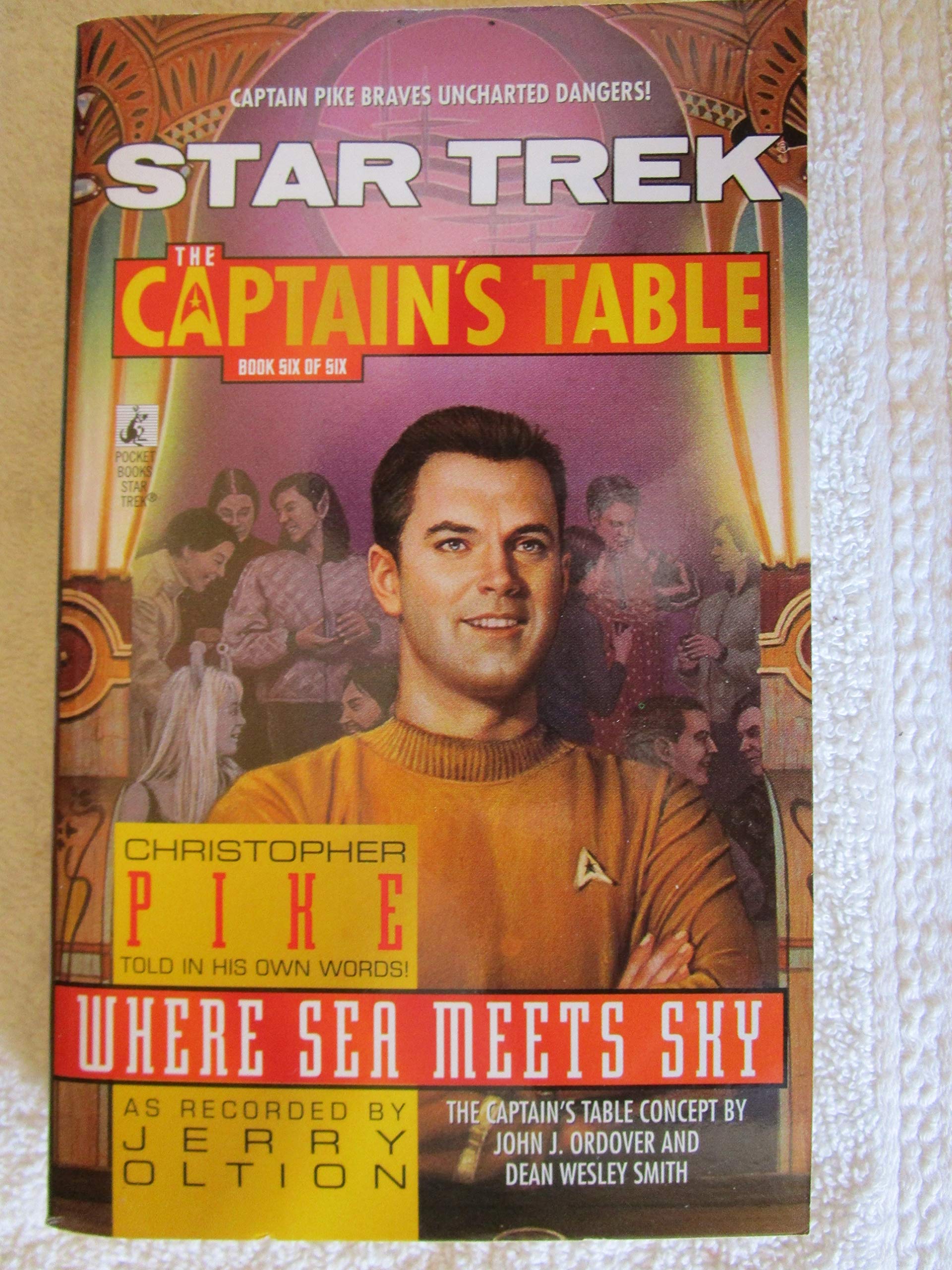 Where sea meets sky: Christopher Pike (Star Trek, Captain's table, Band 6) Action & Adventure