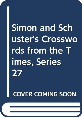Simon and Schuster's Crosswords from the Times, Series 27 Leisure & Fun