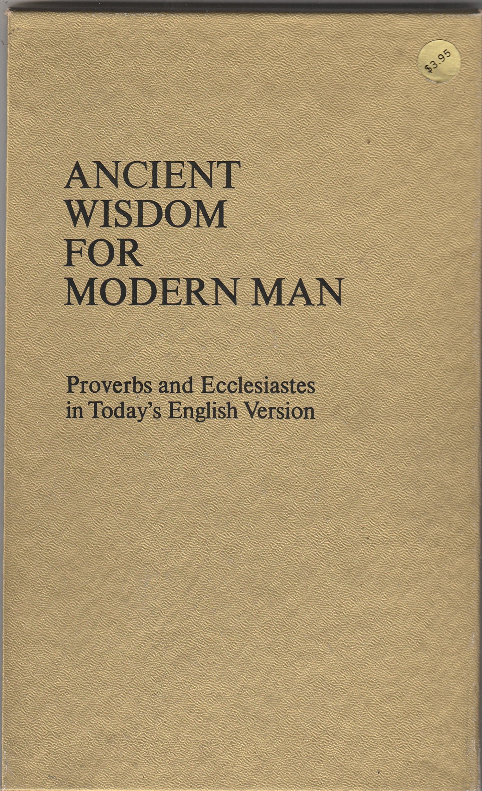 ANCNT WISD MOD MAN Books