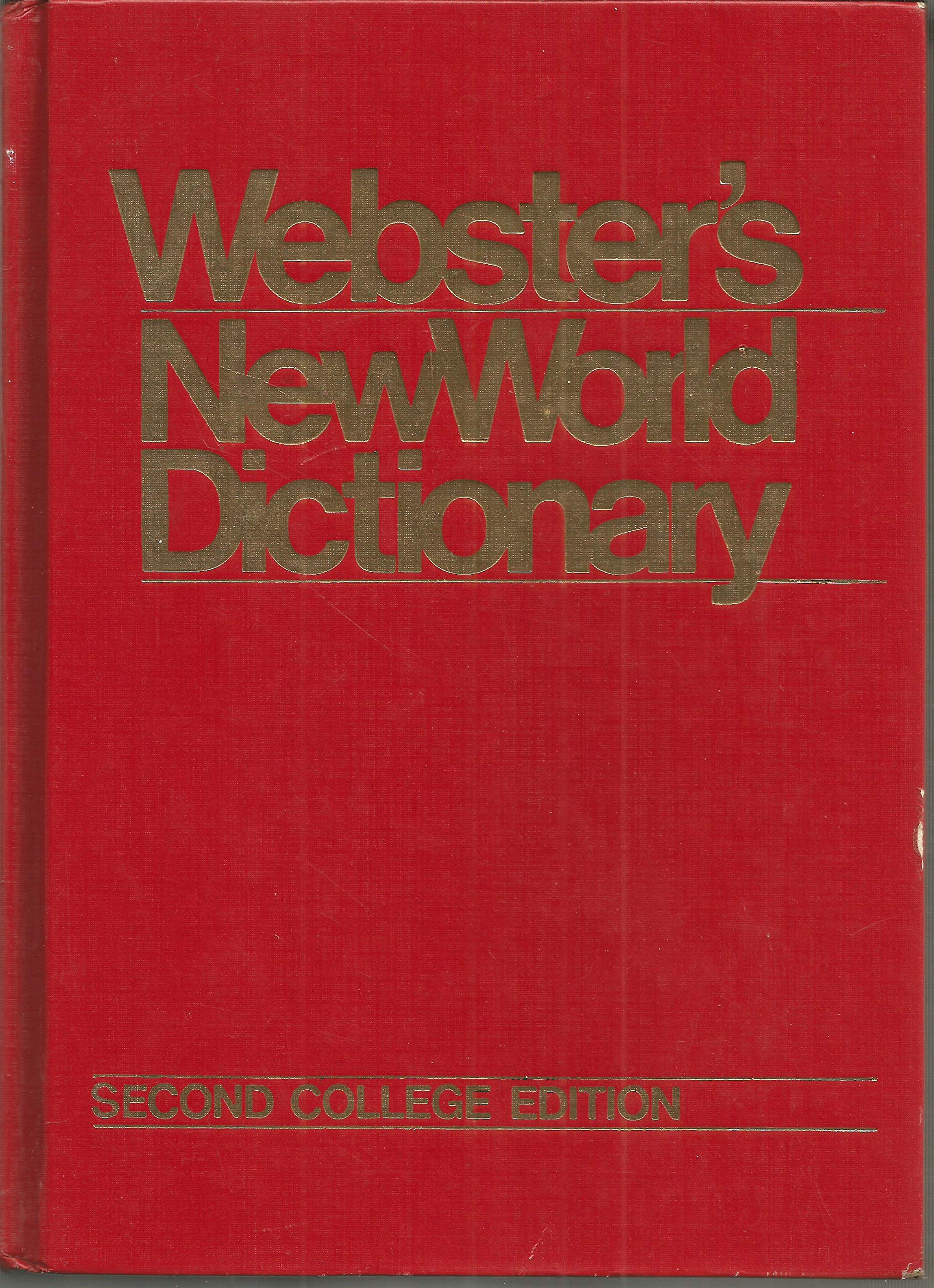 Webster's New World Dictionary of the American Language book