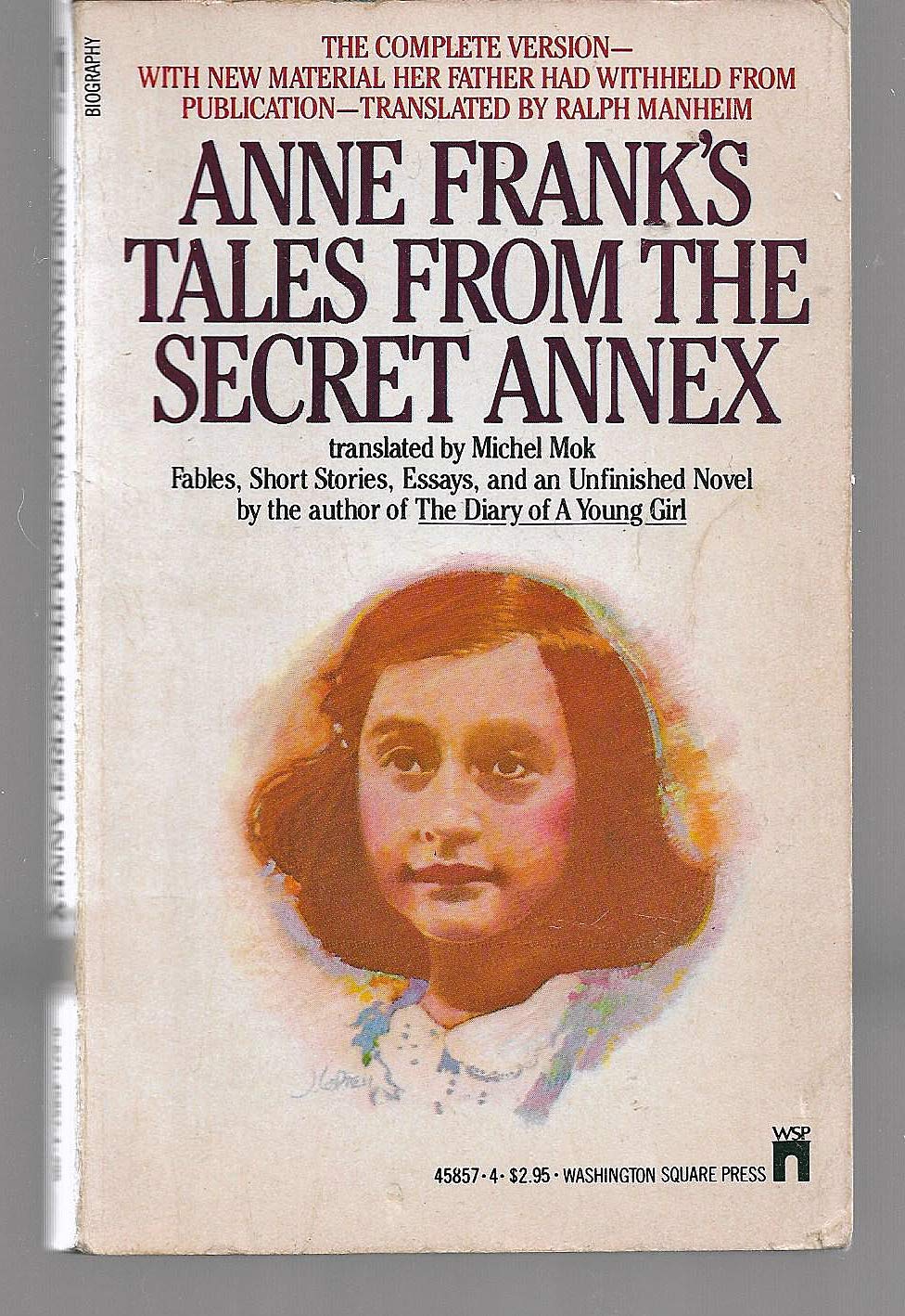 Anne Frank's Tales from the Secret Annex Politics & History