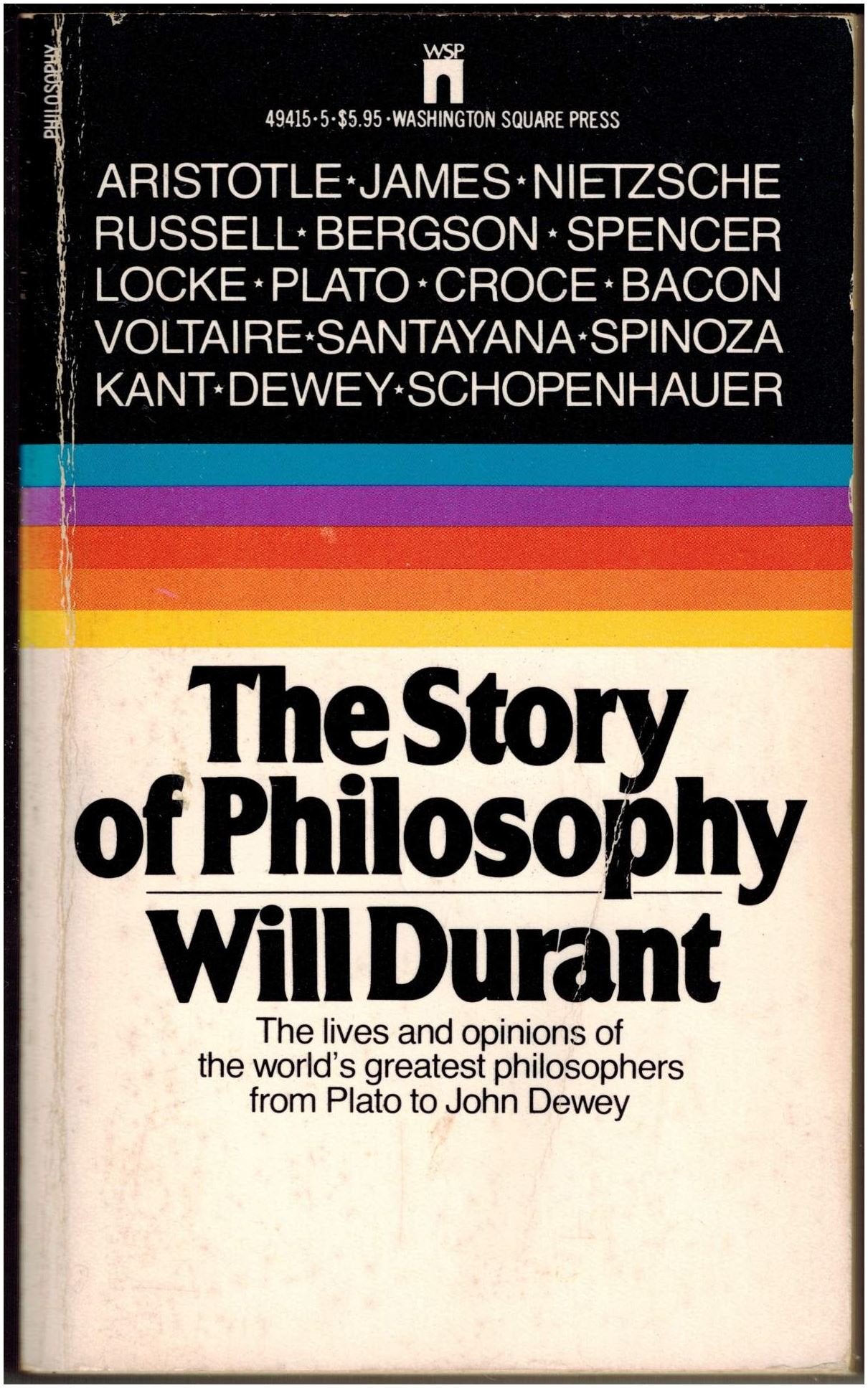 THE STORY OF PHILOSOPHY Books