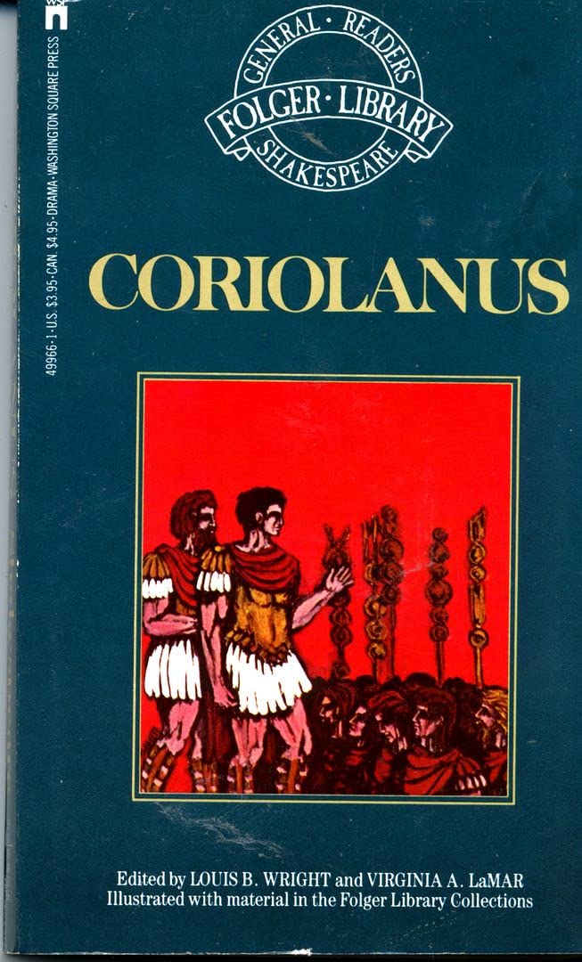 Tragedy of Coriolanus (The New Folger Library Shakespeare) Books